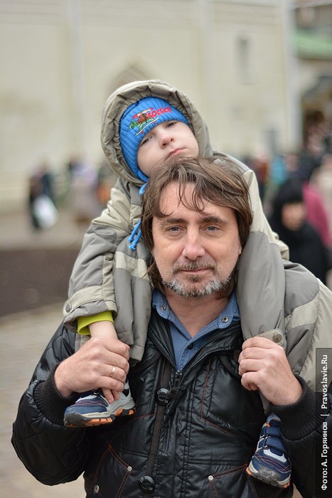 Анатолий Горяинов. Птенцы и паломники гнезда Сергиева.  Фото: Анатолий Горяинов / Православие.Ru