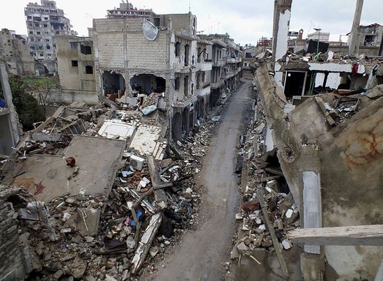 The city of Homs