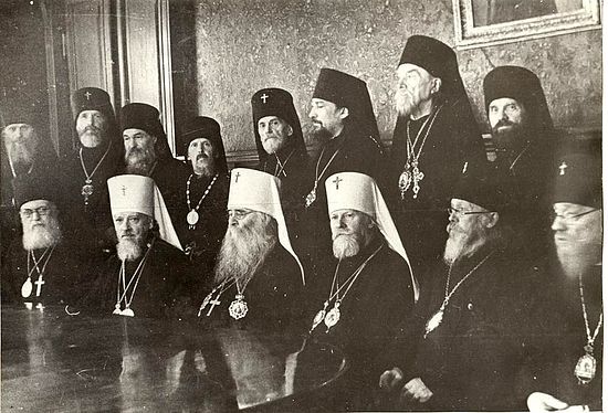 Заседание Архиерейского Собора РПЦ. 8 сентября 1943 г.