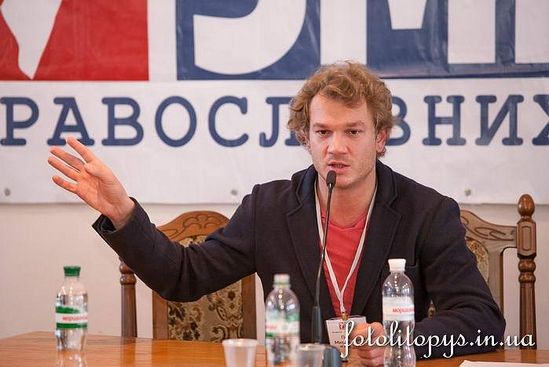 Павел Клочков на презентации портала church.ua