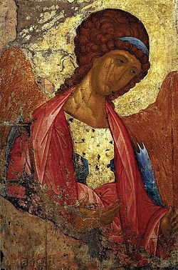 Archangel Michael. Icon. Andrei Rublev