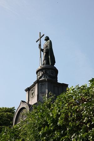 Владимирская горка, Киев, памятник святому равноапостольному князю Владимиру