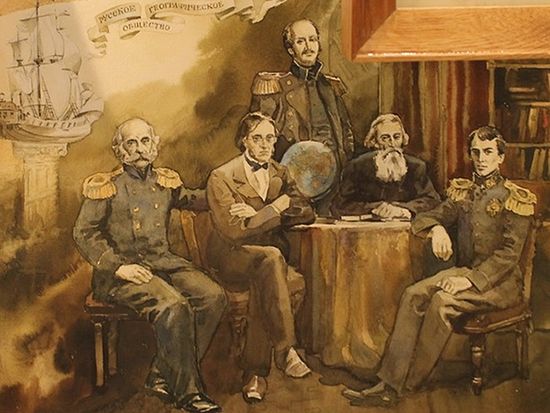 19 сентября 1845 года на квартире Даля произошло создание Русского Географического Общества