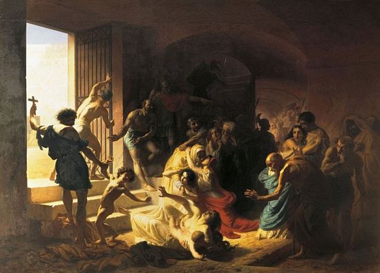 К.Д. Флавицкий. Христианские мученики в Колизее. 1862 г.