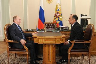 В. Путин и Ю.Коков. Фото: Пресс-служба Президента РФ