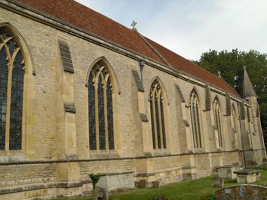 The Abbey church, Dorchester-on-Thames. Photo: I. Lapa.