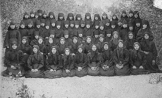 The sisters of the Convent.