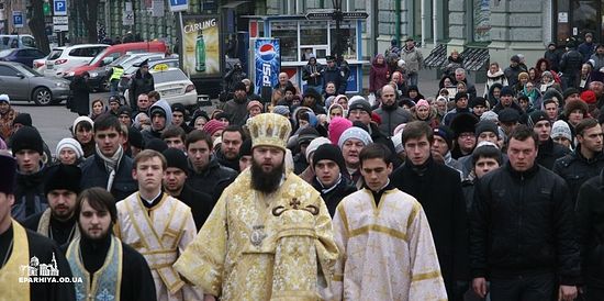 Крестный ход в Одессе возглавил Преосвященнейший епископ Диодор.