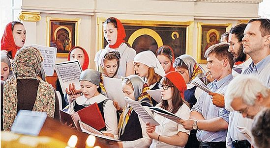 Ее главной целью учредители считают выпуск благовоспитанных православных патриотов, образованных и физически развитых молодых людей. Фото: Денис АРЦИБАШЕВ.