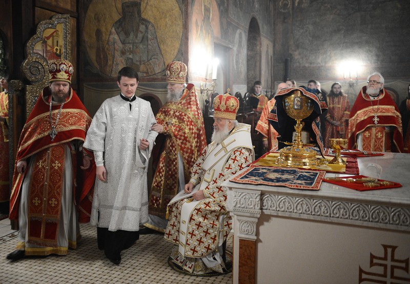 Рукоположение во священника. Фото: С. Власов / Патриархия.Ru