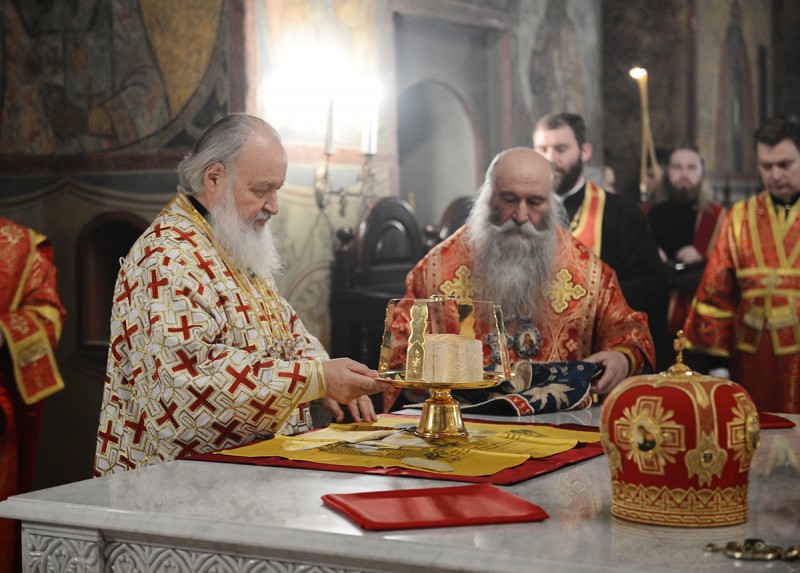 Торжества в Сретенском монастыре в день памяти священномученика Илариона.  Фото: С. Власов / Патриархия.Ru