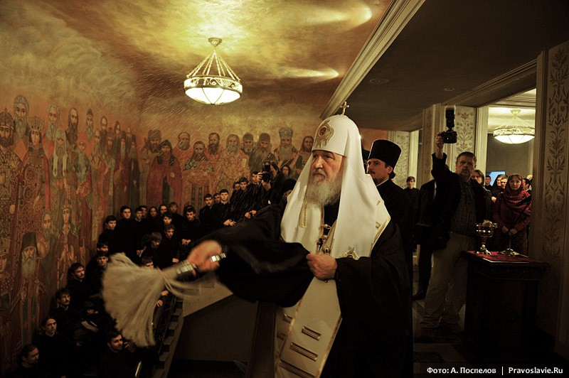 Освящение семинарии. Фото: А. Поспелов / Православие.Ru