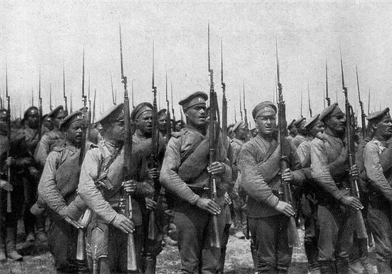 Солдаты Первой мировой войны