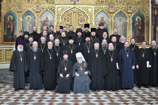 Духовенство Эстонской Православной Церкви.