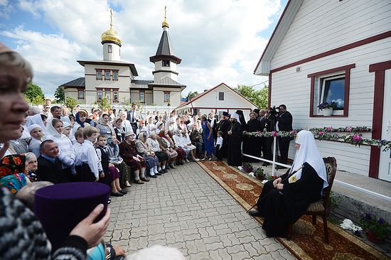 Святейший Патриарх Кирилл в Нарве