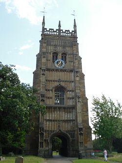 Evesham, the belltower of the former Abbey. Photo by I. Lapa