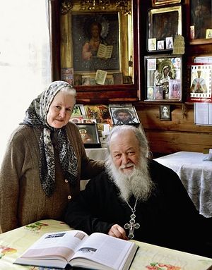 Протоиерей Валериан Кречетов с матушкой Натальей Константиновной