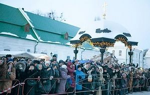 Дарам волхвов в Киеве поклонились более 100 тысяч человек 156604.p