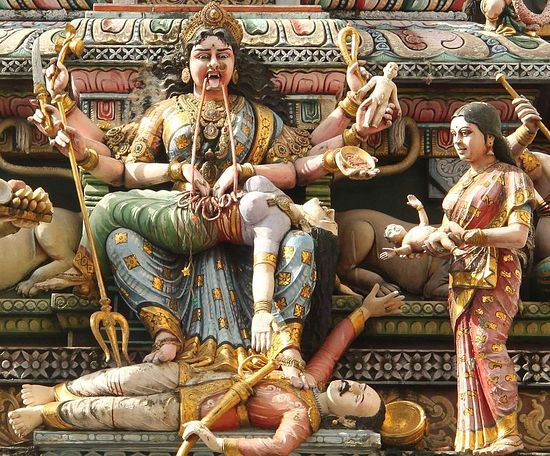 Индуистская богиня Кали