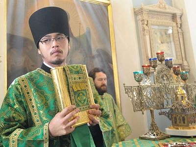 A monk from a samurai family