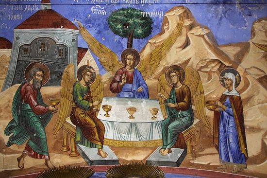 The Old Testament Trinity - The hospitality of Abraham