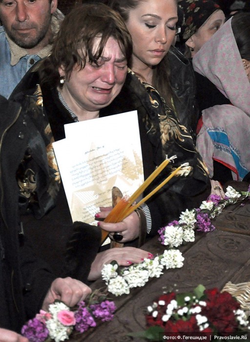 Обретение мощей бетанийских святых Иоанна и Георгия.  Фото: Фридон Гегешидзе / Православие.Ru