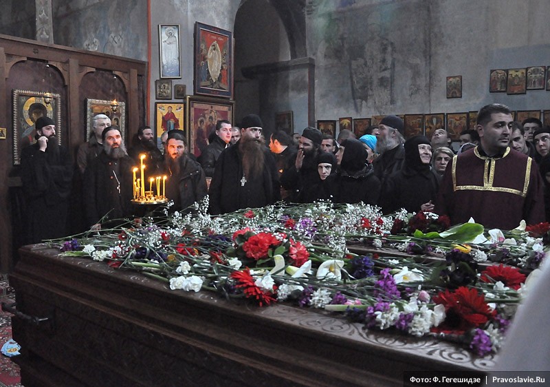 Обретение мощей бетанийских святых Иоанна и Георгия.  Фото: Фридон Гегешидзе / Православие.Ru