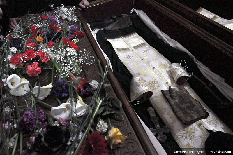 Обретение мощей бетанийских святых Иоанна и Георгия.  Фото: Фридон Гегешидзе / Православие.Ru