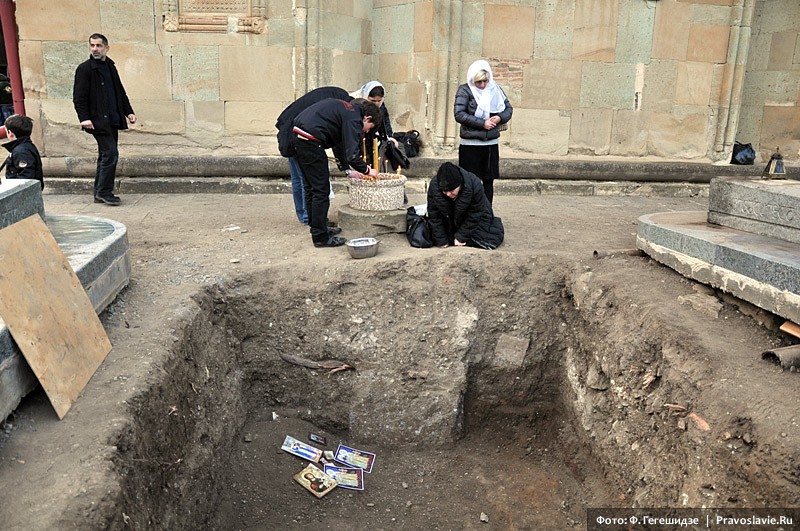 Здесь находились захоронения бетанийских преподобных. Фото: Фридон Гегешидзе / Православие.Ru