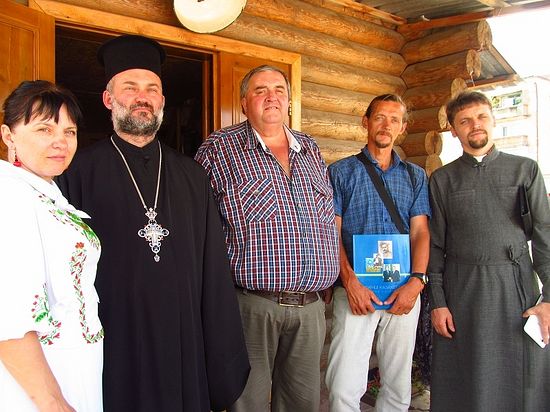 На храмовом празднике в церкви св. Ольги (г. Сатпаев, Центральный Казахстан)