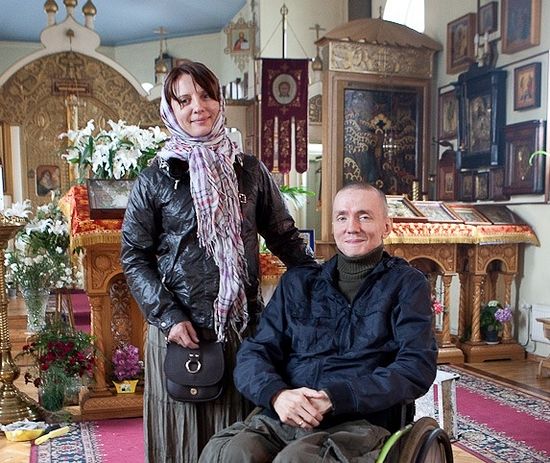Роман Колпаков с супругой Натальей