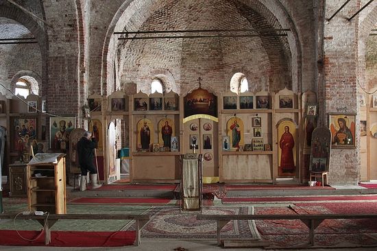 Иконостас Иоанно-Предтеченского храма в с. Сумароково