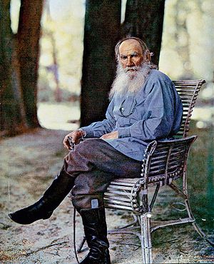 С.М. Прокудин-Горский. Портрет Л.Н. Толстого. 23 мая 1908 года