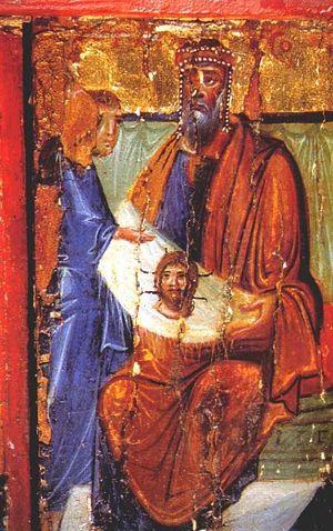 Перенесение из Едессы в Константинополь Нерукотворенного Образа Господа Иисуса Христа
