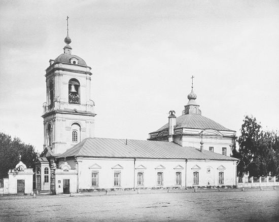 Храм Преображения Господня - кафедра митрополита Николая (Ярушевича). Взорван в 1964 году