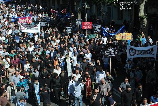 Шествие в Тбилиси