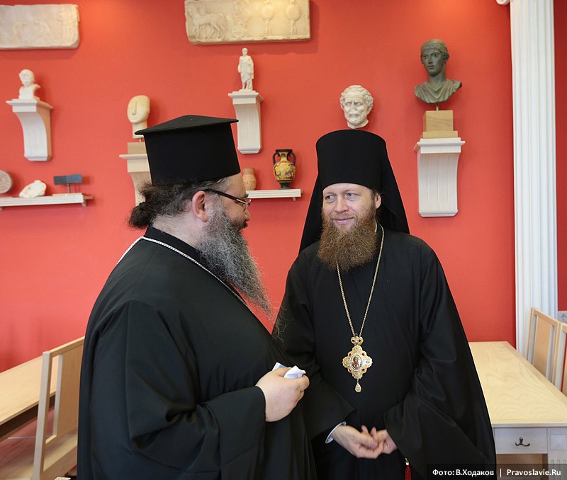 Болгарский Патриарх Неофит в Сретенском монастыре.  Фото: Владимир Ходаков / Православие.Ru
