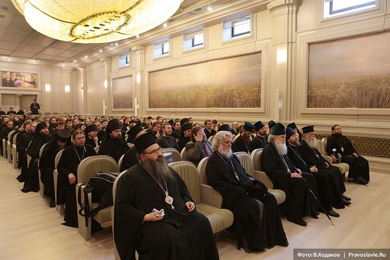 Болгарский Патриарх Неофит в Сретенском монастыре.  Фото: Владимир Ходаков / Православие.Ru