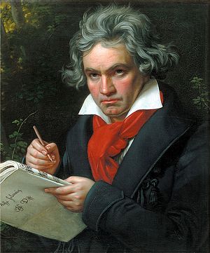 Людвиг ван Бетховен. Художник: Карл Штилер, 1820 год