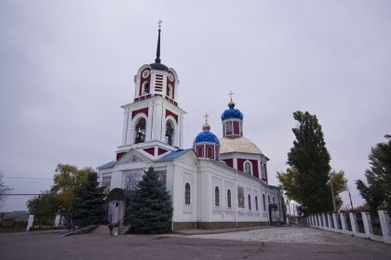 Воскресенский храм, довоенное фото