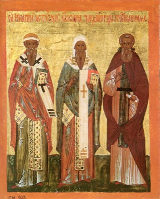 Holy Hierarch Ignatius and Isaiah, and St. Avraamy of Rostov.