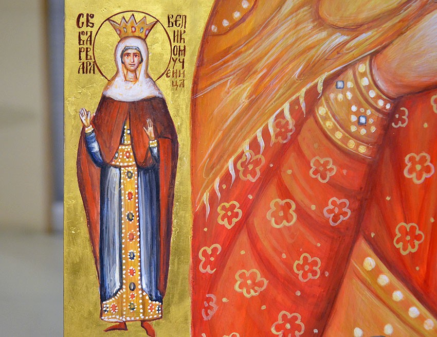 Святая великомученица Варвара. Монастырь Павлица