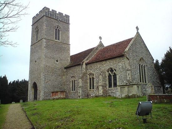 St. Botolph's Church in Burgh, Suffolk