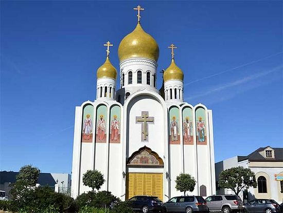 The Church of the Mother of God "Joy of All Who Sorrow", Geary Blvd., San Francisco, California. Photo: Pravoslavie.ru.