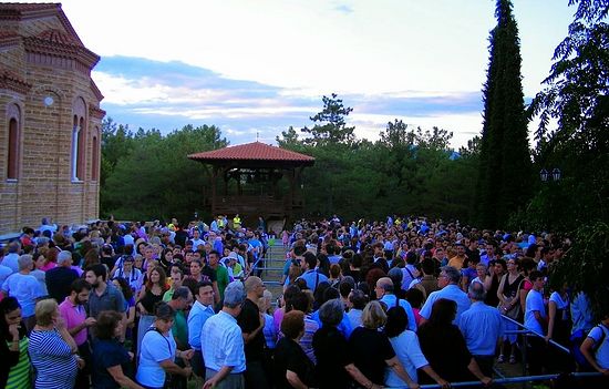 120,000 people visited the grave of elder Paisios the Athonite on the 20th anniversary of his repose