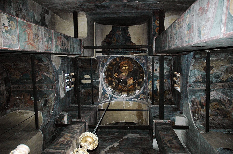 Спас Вседержитель в центральном куполе храма. Фото: иером.Игнатий (Шестаков) / Православие.Ru