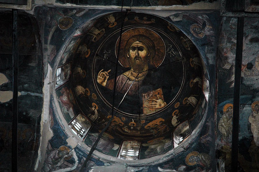 Спас Вседержитель. Центральный купол. Фото: иером.Игнатий (Шестаков) / Православие.Ru