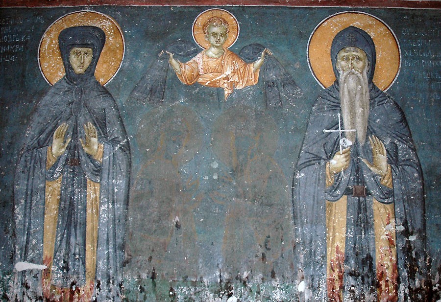 Преподобные Симеон Мироточивый и Анна Неманичи - родители свт. Саввы Сербского. Фото: иером.Игнатий (Шестаков) / Православие.Ru