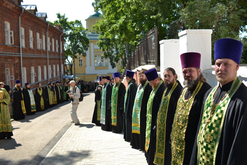 Крестный ход в честь 700-летия преп. Сергия. Фото: А. Горяинов / Православие.Ru