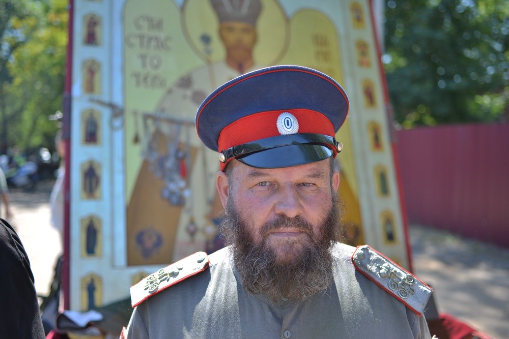 Крестный ход в честь 700-летия преп. Сергия.  Фото: А. Горяинов / Православие.Ru